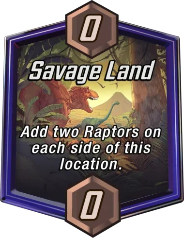 Savage Land Marvel Snap Location Untapped Gg